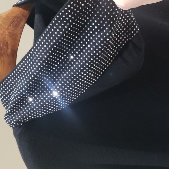 COPY - Nwt Liv Milano 2X Black sweater with sparkling finish - Picture 6 of 12